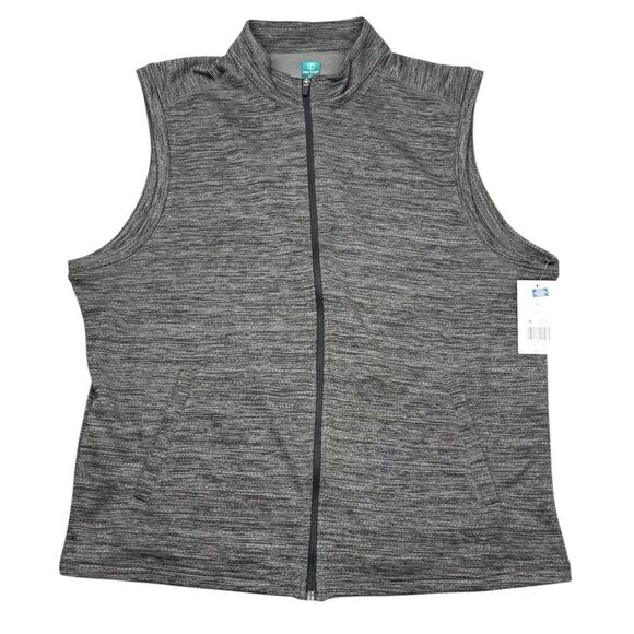 Pro Tour Other - NEW PRO TOUR Cool Play Golf Vest - Full Zip with Pockets - Gray - Mens X-Large